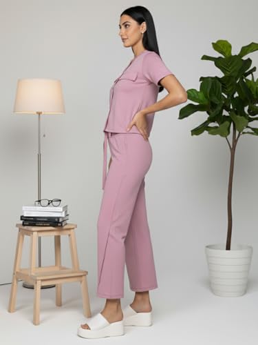 Image of CHKOKKO Women Jogging Suit Casual Summer Track Suit Co-Ord Set