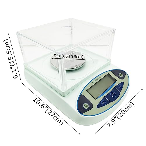 Báscula electrónica digital INTSUPERMAI 500g/0.001g miniatura 3