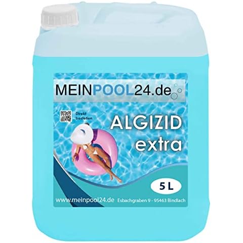 Algizid Meinpool24.de 5 l zur Poolpflege Algenverhütung flüssig Algezid Cover