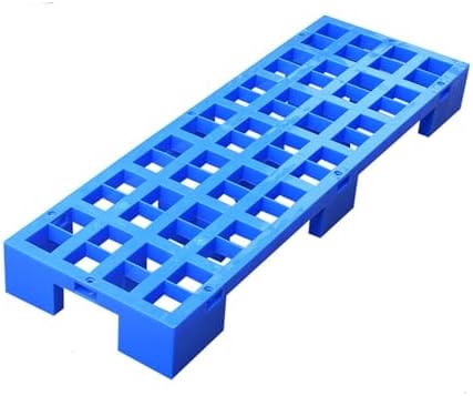 Breathable Plastic Ventilation Pallet - 90cm Raised Floor Riser, Splicable Article Rack, Water Permeable Storage Solution for Kitchen & Balcony, Durable & Functional