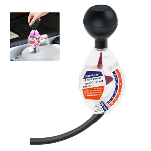 2026 New Antifreeze Tester Automotive,Professional Accurate Coolant Tester with ℉/℃ Display,Portable Engine Antifreeze Testers for Coolant for Winter Freeze & Summer Boil Point