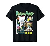 Rick and Morty Scene Adult Cartoon Fashion T-Shirt