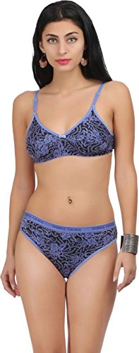 Image of Embibo Women's Cotton Bra and Panty Set for Honeymoon Lingerie