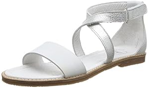 Yep Yep Biblis, Mädchen Sandalen Weiß Blanc (Blanc/Argent) Yep Yep Biblis, Mädchen Sandalen Weiß Blanc (Blanc/Argent)