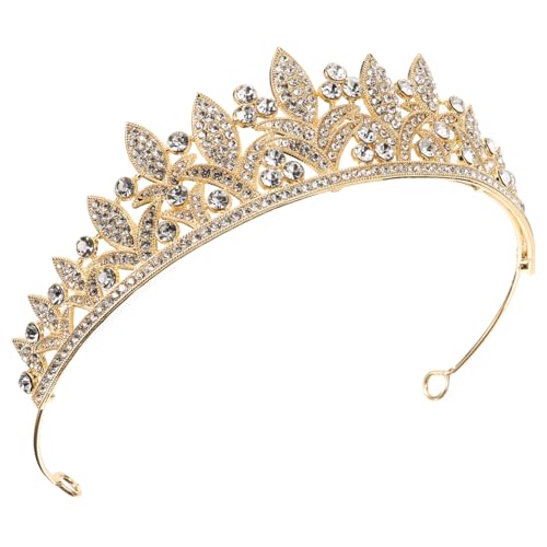 VICASKY 1pc Retro Rhinestone Bride Headdress Crown Ornament for Weddings Parties and Special Occasions Elegant Hair Decor for Unique Beauty