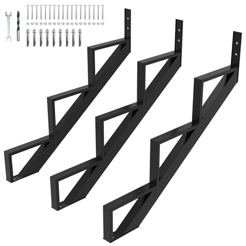 Steel Stair Step Riser - 3-Pack for 28" Deck/Outdoor Steps