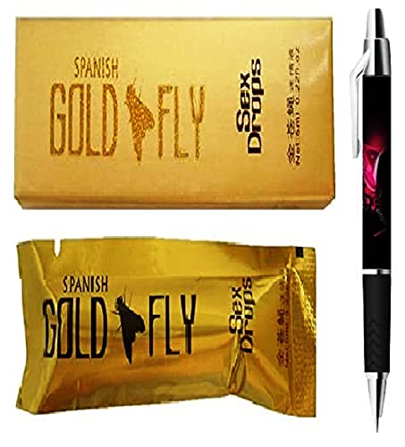 Spanish Gold Fly Women Sex Drop Sexual Enhancer 5ml x 3 Tubes + 1 Pen