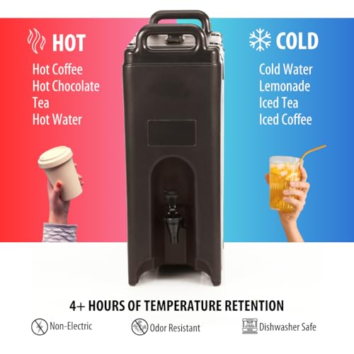 Camtainer 5 Gallon Capacity Black