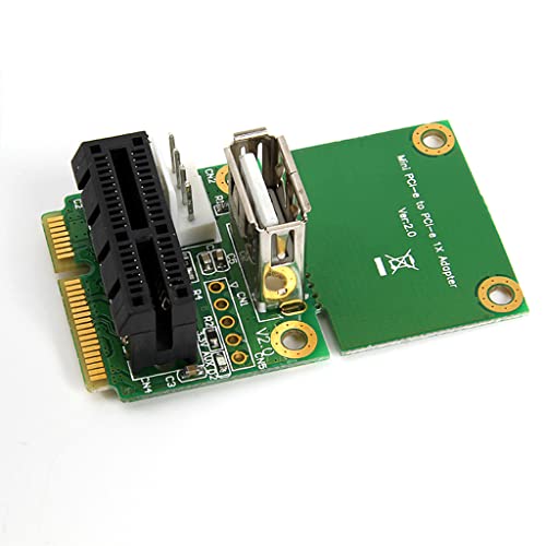Carte d'extension PCI-E vers USB 2.0 interne avec alimentation pour boîtier PC
