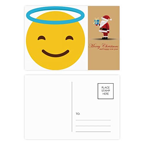 Cartes postales Smile Angle jaunes en lot de 20 pour vos correspondances