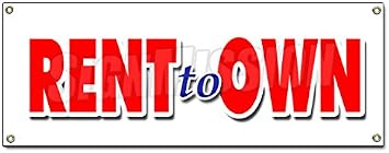 Rent to OWN Banner Sign tv Furniture Computers Household no Credit Check 2