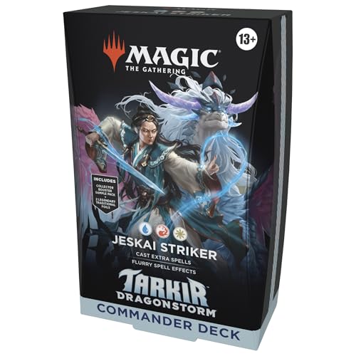 Mazo de Commander de Tarkir: Tormenta dracónica de Magic: The Gathering: Ofensiva de los Jeskai (Versión en Inglés)