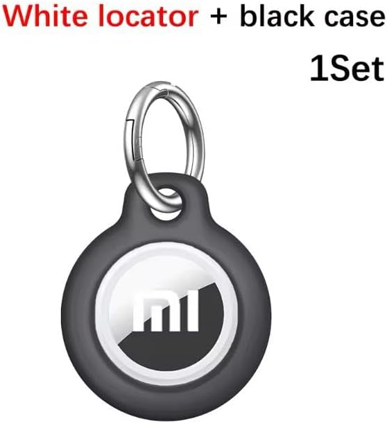 Mi iFindU Smart Anti-Loss Device with black protective case and keychain