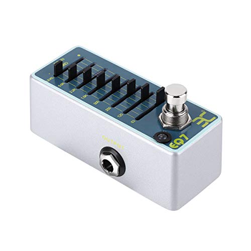 EX 7 Band EQ Micro Electric Guitar Effect Pedal With Graphic Equalizer - Thumbnail 2