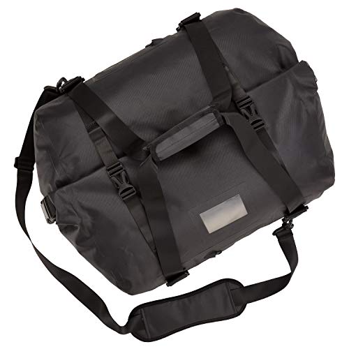Image of Skog Aƒa€¦ Kust DuffelSAƒ¥k Waterproof Duffle Dry Bags | 40L, Black Moto Edition
