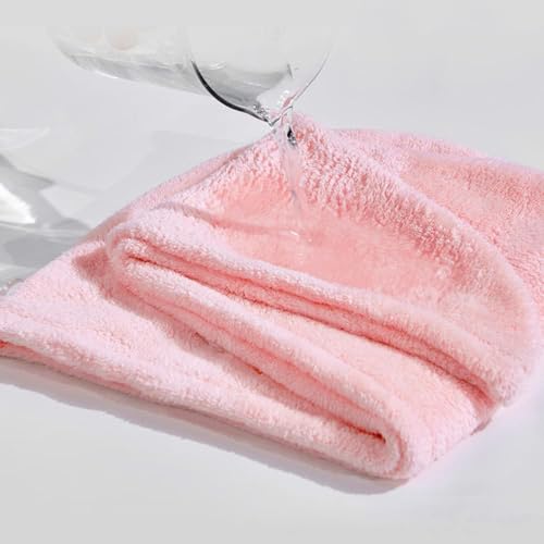 Image of AYUS Microbiber Hair Towel /Wrap for Women Hair-Drying Bathrobe Magic Hair Warp Towel Super Quick-Drying Microfiber 500 GSM Hair Towel(Multi Color) Set of 4