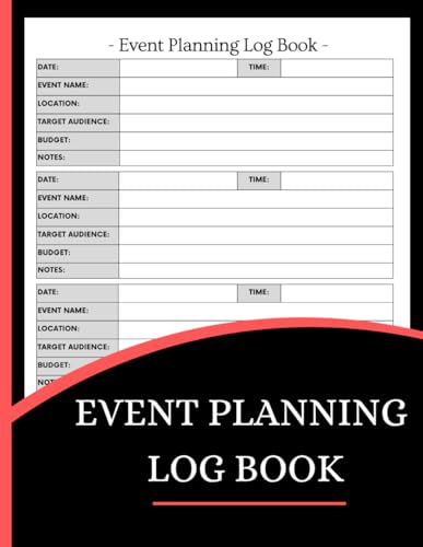 Event Planning Log Book (8.5 x 11 Inches): Event Details, Schedules, Budgets, Vendors & Planning Notes image 2