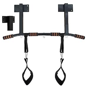 YXCUSAM Klimmzugstange Wandmontage mit gepolsterten Griffen