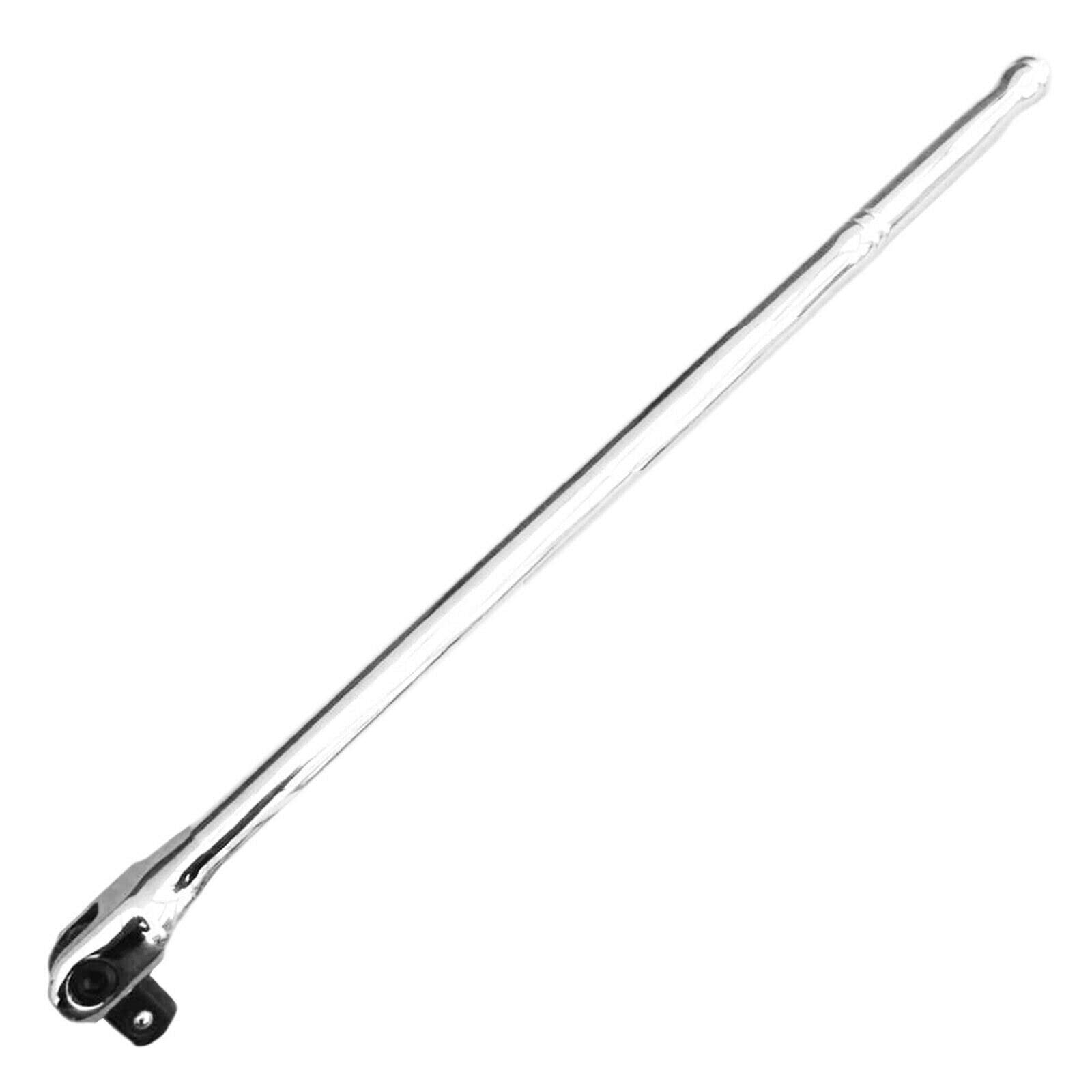 Dunnet Tools 15" 3/8" Drive Knuckle Breaker Bar | Heavy Duty Power Bar with Flexi Knuckle Head, Chrome Vanadium Steel 380mm | Mechanics Tools, Socket Wrench Set, Ratchet Spanner