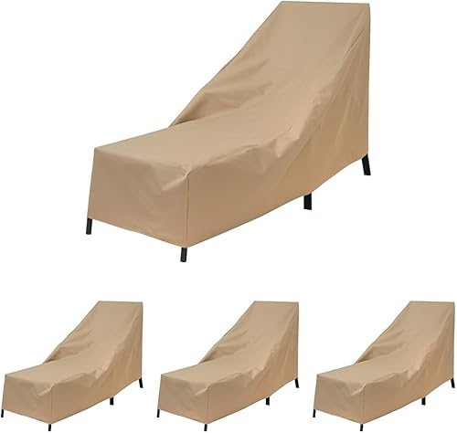 Miniatura 8 de Modern Leisure Basics - Funda para silla tumbona de patio, tela resistente a la intemperie, protección de muebles perfecta para patio, terraza y