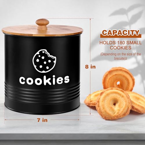Tarro de galletas de diseño exclusivo con tapa de aislamiento cerámico hermético 5