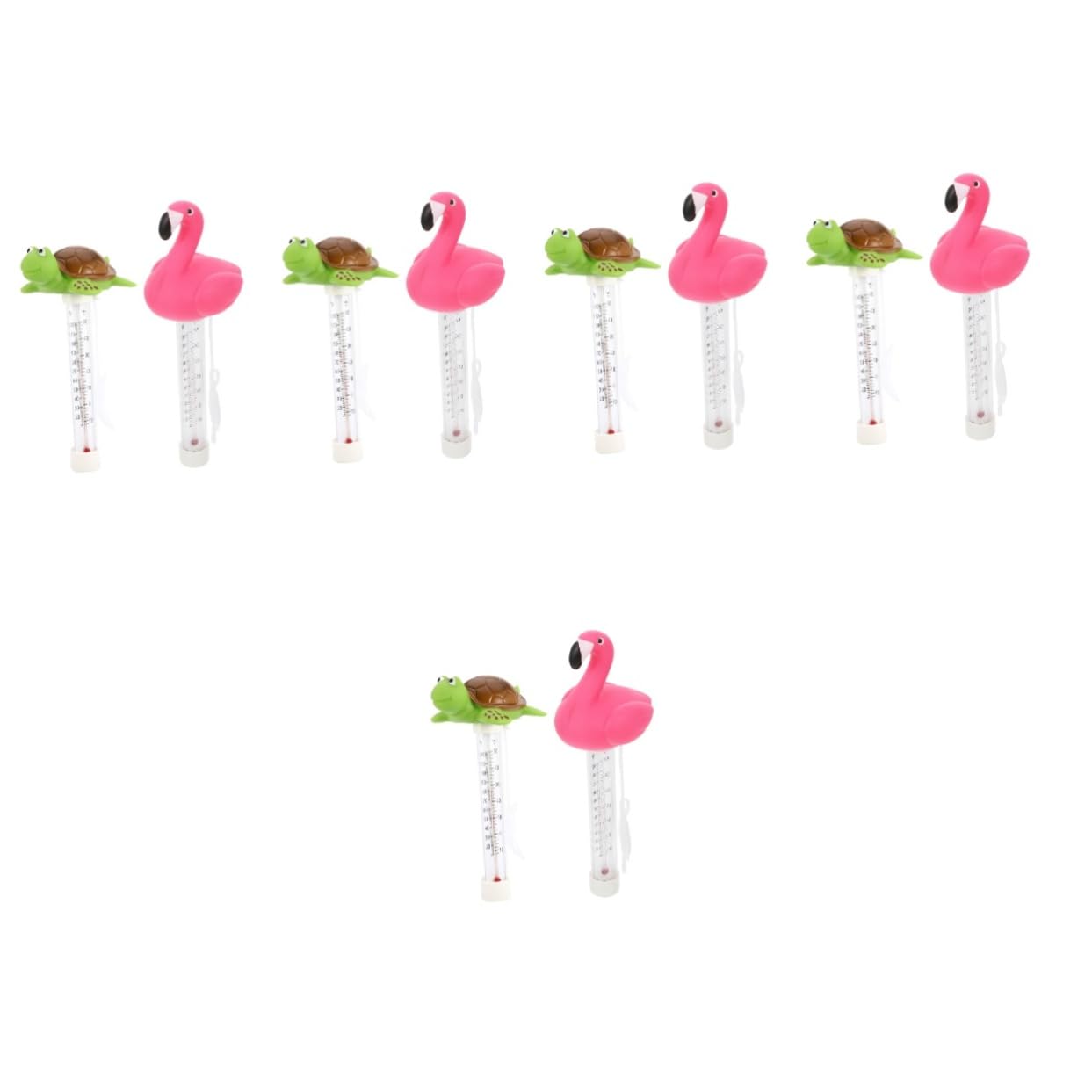 Toddmomy 10pièces Thermomètre Flottant Pour Piscine De Thermomètre De Température Pour Spa Et Bains Et Pour Intérieur Et Extérieur