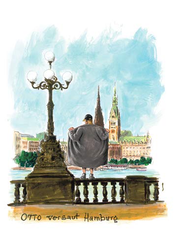 modern times Postkarte OTTO - Motiv: OTTO VERSAUT HAMBURG, Anlass: Fun Sex/Drugs, Künstler/Verlag Ottifant Productions GmbH, Größe: A6