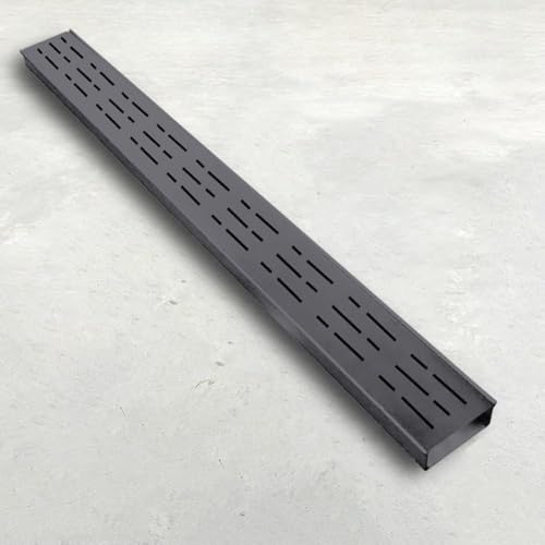 Kit de zanja de terraza para crear un drenaje invisible en patios modernos 2