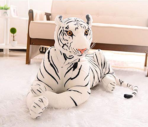 Image of Plush Toy Cartoon Games Character Soft Toys Cute Pet Wild Animals (30cm, White Tiger)