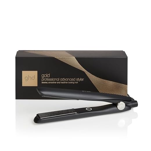 ghd Gold Styler, Piastra per Capelli Professionale, Nero