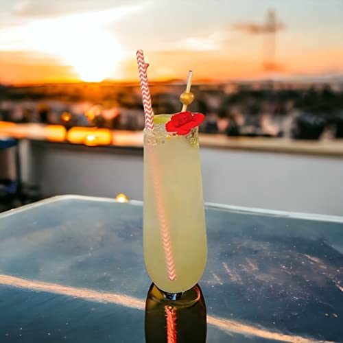 48 Piece Stemless Unbreakable Crystal Clear Plastic Wine Glasses Set Of 48 (9 Ounces) #TOP1