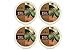 DELON Intense Moisturizing Olive Body Butter 6.9 Ounce 4 Pack