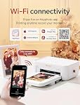 HPRT Photo Printer 4x6,+108 Sheets&2ribbon(White)