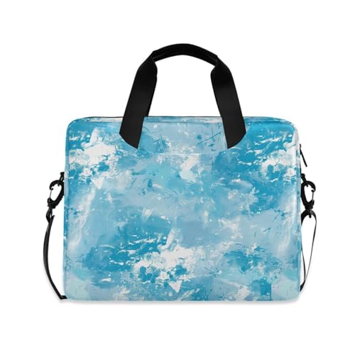 Maletín portátil para laptop 15.6 pulgadas azul claro miniatura 1