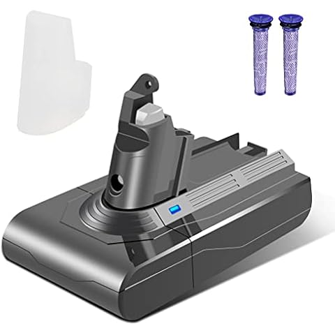 YOPEUC 4000mAh Batería para Dyson V6 21.6V Batería de Repuesto Cover
