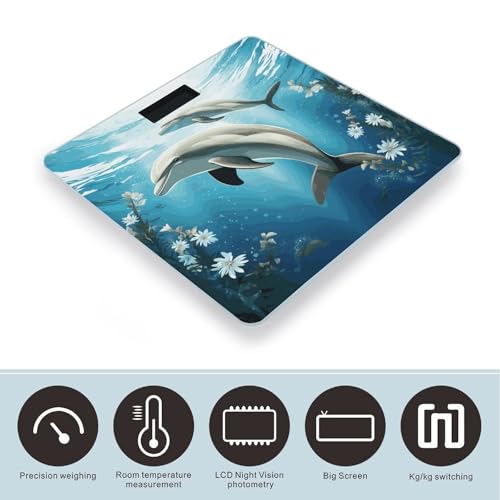 Báscula Digital para Baño Kiss Dolphin Tale miniatura 3