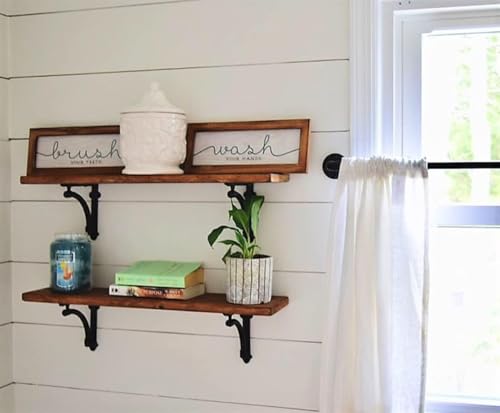 Nach JS-90-064S Half Round Decorative Shelf Brackets 6 Inch thumb #4