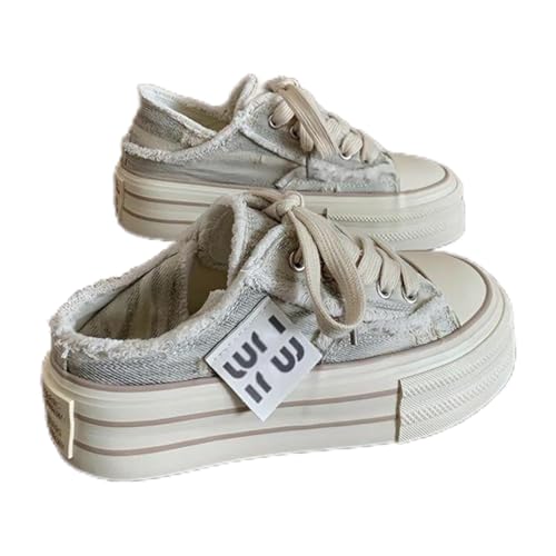 Mule Sneakers for Women 2025,Womens Canvas Mules Sneakers Platform Slip on and Pull on Two-wear Shoes,Mule Backless Holiday Shoes,Mule Sneakers for Women Wide Width