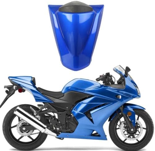 Blue ABS Rear Passenger Cowl Seat Cover for Kawasaki EX250R 2008-2012 Ninja 250R 08 09 10 11 12