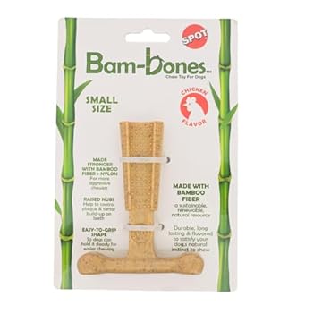 JAMBO PET Mordedor Para Cães T Bamboobone Jambo Sabor Frango Pequeno