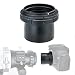 2inch UltraWide Telescope Camera Adapter for Canon EOS & Rebel SLR/DSLR -Ultra Wide Up to 10mm Large Clear Aperture - with 2” Filter Threads