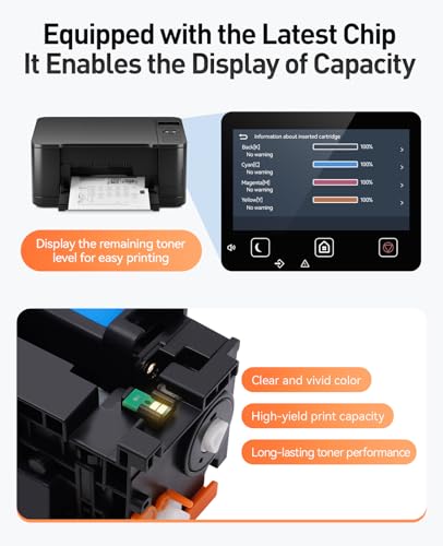 134a w1340a black toner cartridge set 2-pack high yield with chip replacement for hp 134a w1340a 134x w1340x toner cartridge compatible with hp laserjet m209dw mfp m234dw m234sdw m234sdn printer ink
