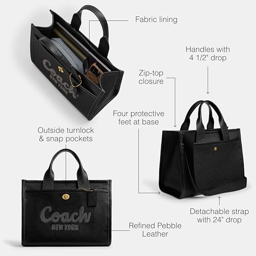 Coach Bubble Leather Cargo Tote3