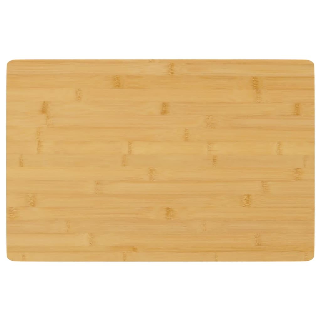 6er Set Frühstücksbrettchen Bambus 35x23x0,8 cm Servierbretter Holz für Küche Frühstück