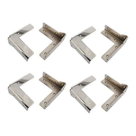 Deadwood Crafted Tools 3D Wood Corner Clamp Kit, 8pc - 4in Steel 90 Degree Corner Clamps for Woodworking Cover