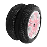 Expérience de conduite confortable : la conception flexible des roues assure une conduite, offrant confort et stabilité pour pneus de tricycle pour enfants et remplacements de roues de vélo pour tout-petits, remplacement de roue, remplacement des roues de tricycle pour enfants
