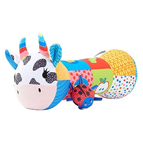 Early Learning Centre Blossom Farm Martha Moo Tummy Time Roller, Physical Development and Hand Eye Coordination, Kids Toys for Ages 0+, Amazon Exclusive Cover