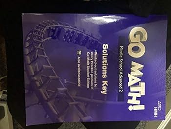 Paperback Sta Solutions Key Adv (Go Math! Sta, 2) Book