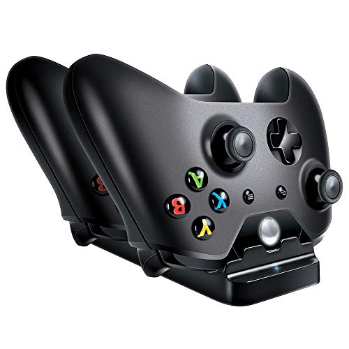 Carregador Dock Power Duplo Dreamgear para Xbox One DGXB1-6624 Preto