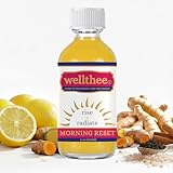 MORNING RESET Daily Wellness Shot, Apple Cider Vinegar Drink with Lemon, Ginger, Turmeric, Cinnamon & Cayenne, Digestion, Energy, Immunity & Gut Health Support, No Added Sugars, 2oz Bottles (12-Pack)
